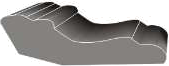 Чертёж сечения: П60Ш 60×12 мм