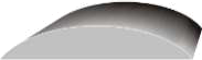 Чертёж сечения: Р40ПК 40×7 мм